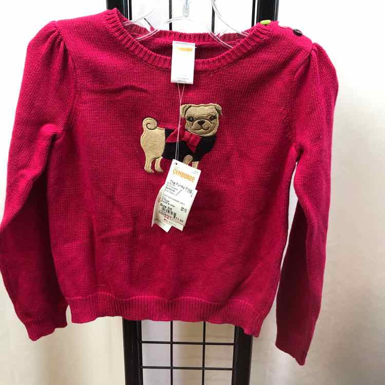 Gymboree Pink Patch Child Size 5/6 Girl's Sweater