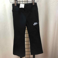 Nike Black Solid Child Size 5/6 Girl's Pants