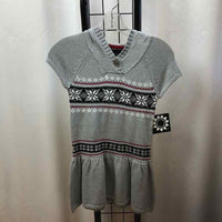 Gray Sparkly Child Size 6X Girl's Dress