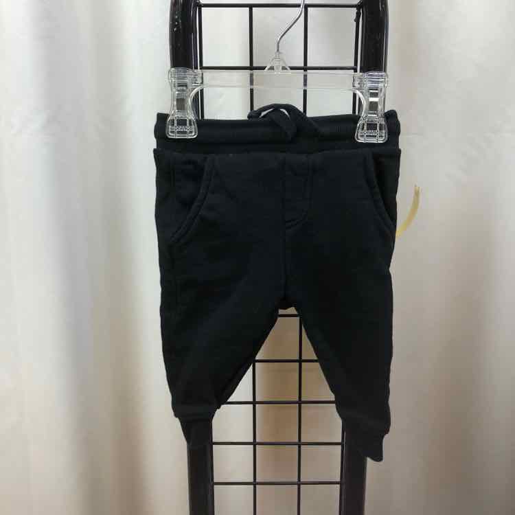Zara Black Solid Child Size 6-9 m Boy's Pants