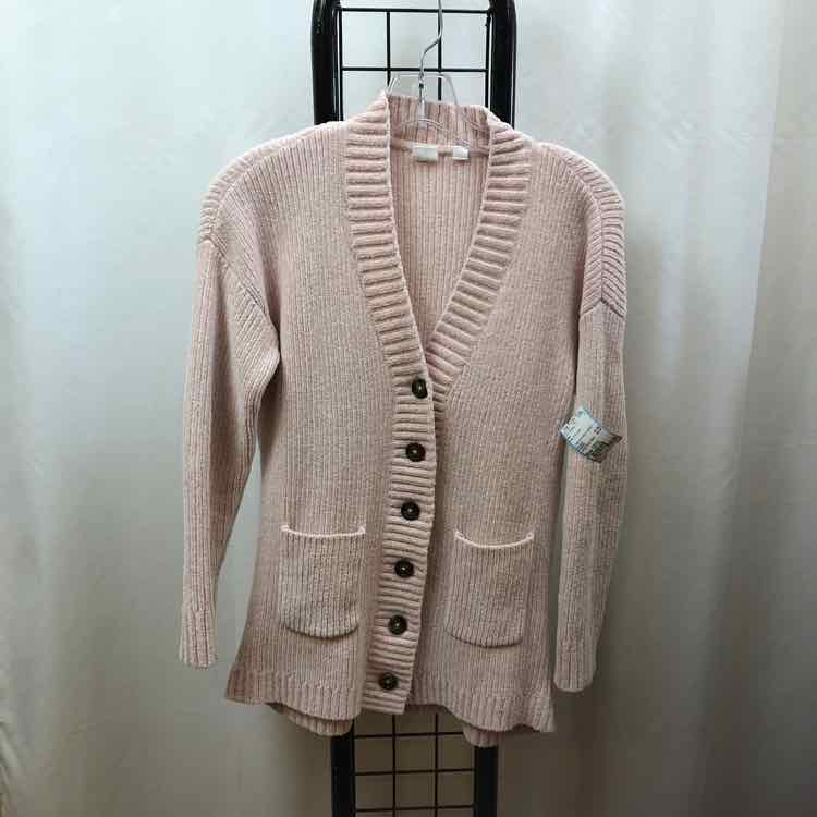 Gap Pale Pink Solid Child Size 10/12 Girl's Sweater