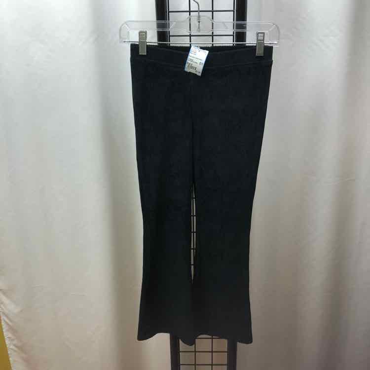 Cat & Jack Black Solid Child Size 8 Girl's Pants