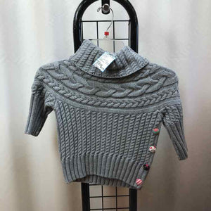 Matilda Jane Gray Solid Child Size 8 Girl's Sweater