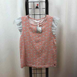 Matilda Jane Gray Floral Child Size 10 Girl's Shirt