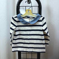 Gap Navy Stripe Child Size 12-18 m Girl's Shirt