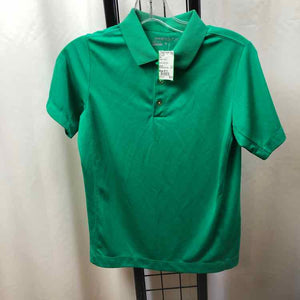 Nike Green Solid Child Size 8/10 Boy's Shirt