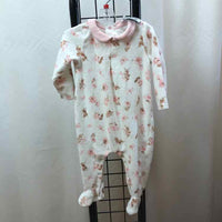 Mayoral White Floral Child Size 3-6 Months Girl's Pajamas