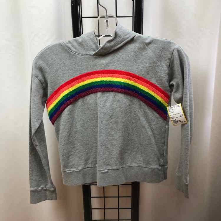 Crew Cuts Gray Patch Child Size 8 Girl's Sweatshirt