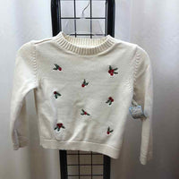Carter's White Christmas Child Size 6/6X Girl's Sweater