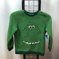 Disney Green Dinosaurs Child Size 7 Boy's Sweatshirt