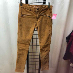 Zara Brown Solid Child Size 11/12 Girl's Pants