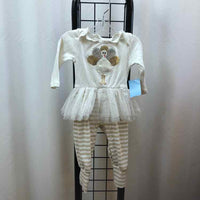 mudpie White Sequin Child Size 0-3 m Girl's Outfit