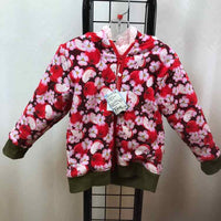 The Teacam Collection Red Patterned Child Size 5 Girl's Sweatshirt