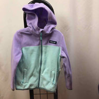 Land's End Purple Solid Child Size 4 Girl's Sweatshirt