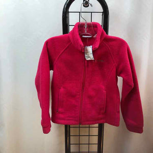 Columbia Pink Solid Child Size 6/6X Girl's Sweatshirt