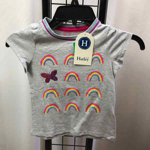 Hatley Gray Graphic Child Size 6 Girl's Shirt