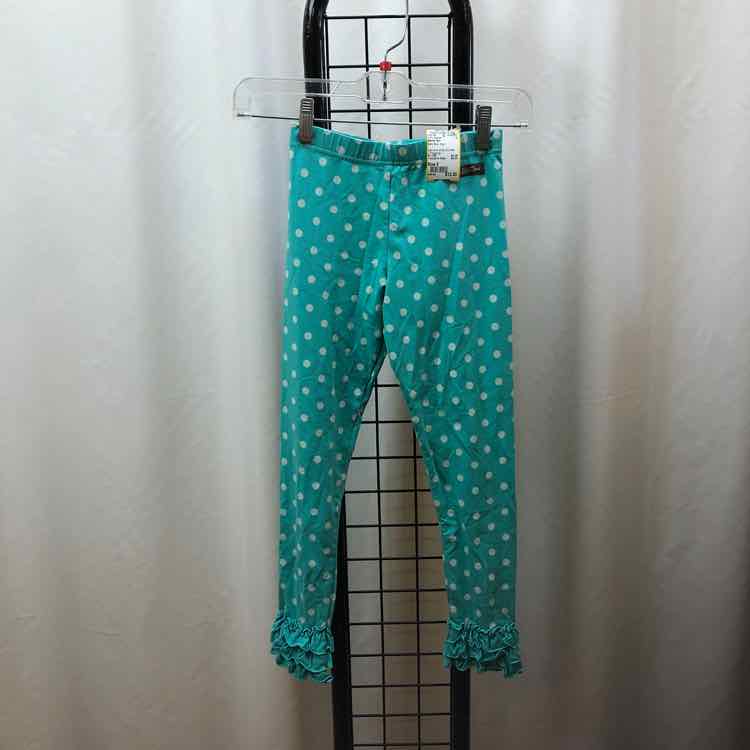 Matilda Jane Baby Blue dogs Child Size 8 Girl's Leggings