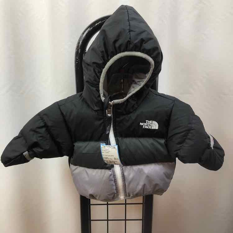 The North Face Black Quilted Child Size Newborn Boy's Outerwear