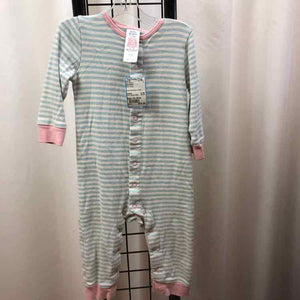baby Boden Blue Stripe Child Size 12-18 m Girl's Pajamas