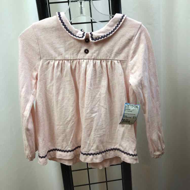 baby Boden Pink Heathered Child Size 2/3 Girl's Shirt