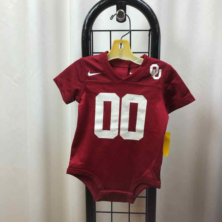 Nike Red Logo Child Size 3-6 Months Boy's Shirt