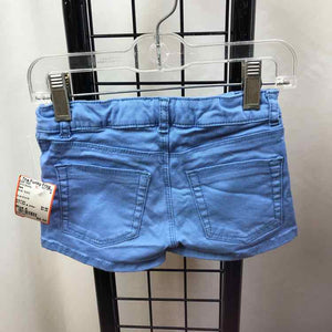 Zara Blue Solid Child Size 4 Girl's Shorts