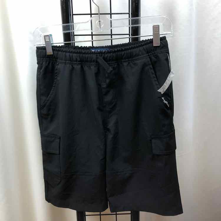 Buffalo Black Solid Child Size 10/12 Boy's Shorts