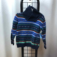Janie and Jack Navy Stripe Child Size 3 Boy's Sweater