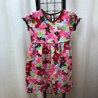 Hanna Andersson Pink Floral Child Size 4/5 Girl's Dress