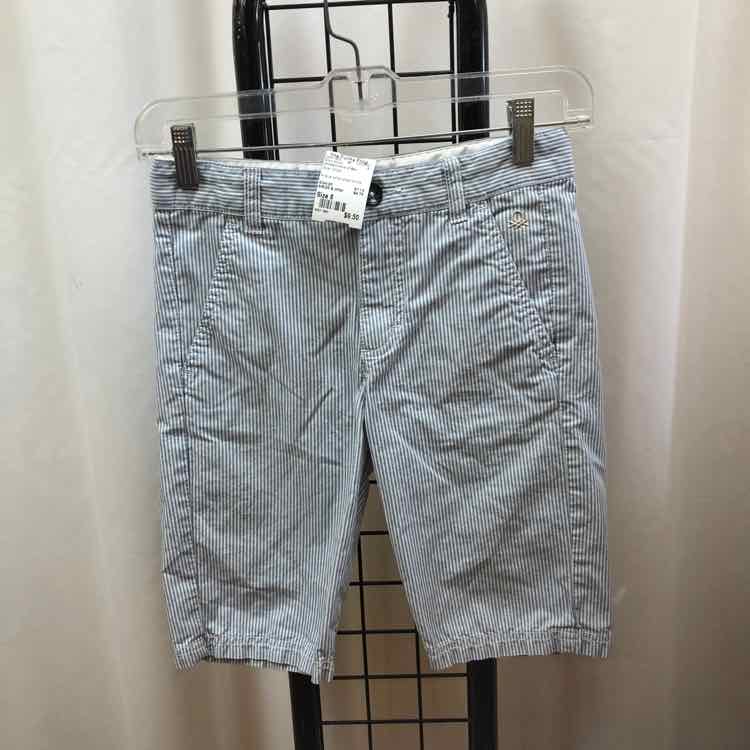 United Colors of Ben Blue Stripe Child Size 8 Boy's Shorts