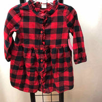 Gap Red Checkered Child Size 2 Girl's Dress