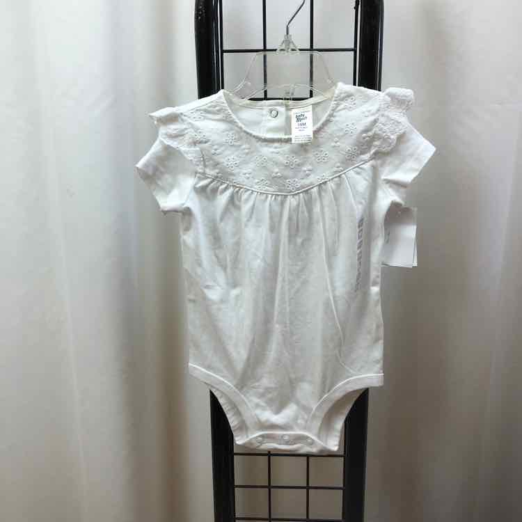 Baby B'Gosh White Eyelet Child Size 18 m Girl's Shirt