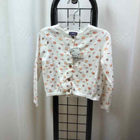 Sargent Major White Patterned Child Size 4 Girl's Sweater