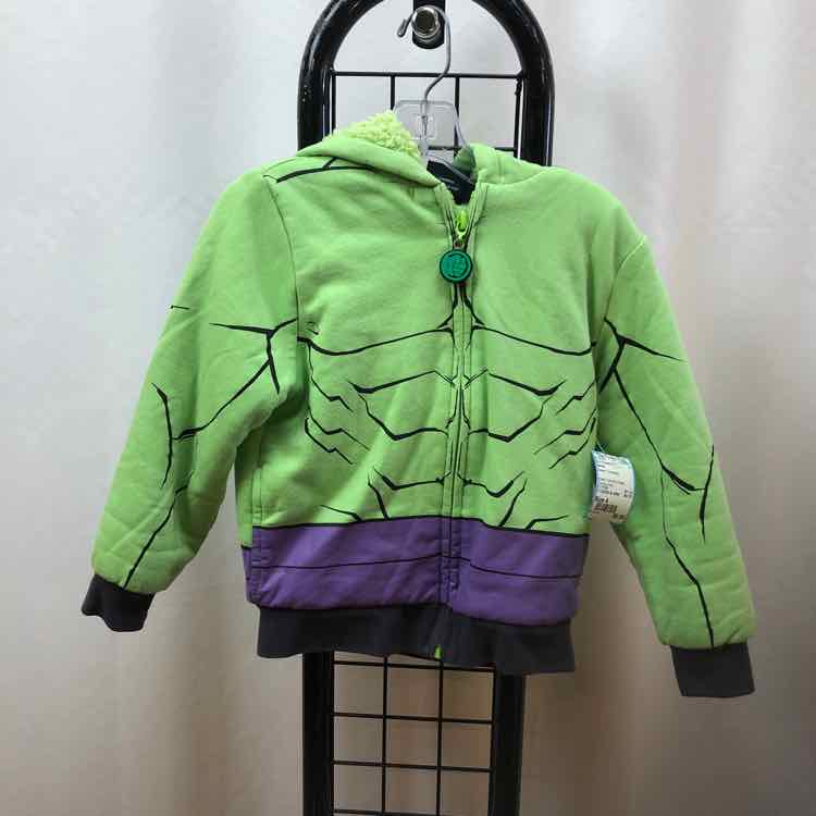 marvel Green Character Child Size 4 Boy's Sweatshirt