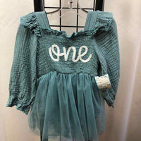 Blue Patch Child Size 12-18 m Girl's Dress