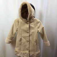 Janie and Jack Tan Solid Child Size 3/4 Girl's Outerwear
