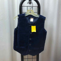 Gymboree Navy Solid Child Size 5 Boy's Vest