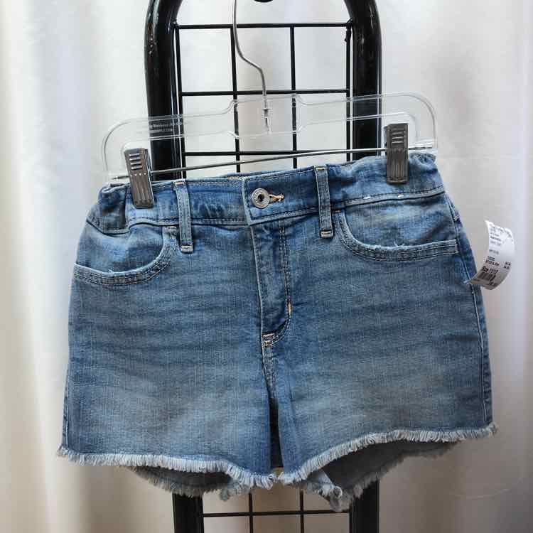 Abercrombie Denim Solid Child Size 11/12 Girl's Shorts