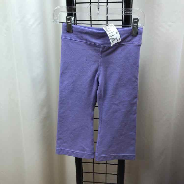 Primary Purple Solid Child Size 2 Girl's Sweatpants