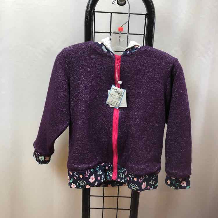 The Teacam Collection Purple Heathered Child Size 5 Girl's Sweatshirt