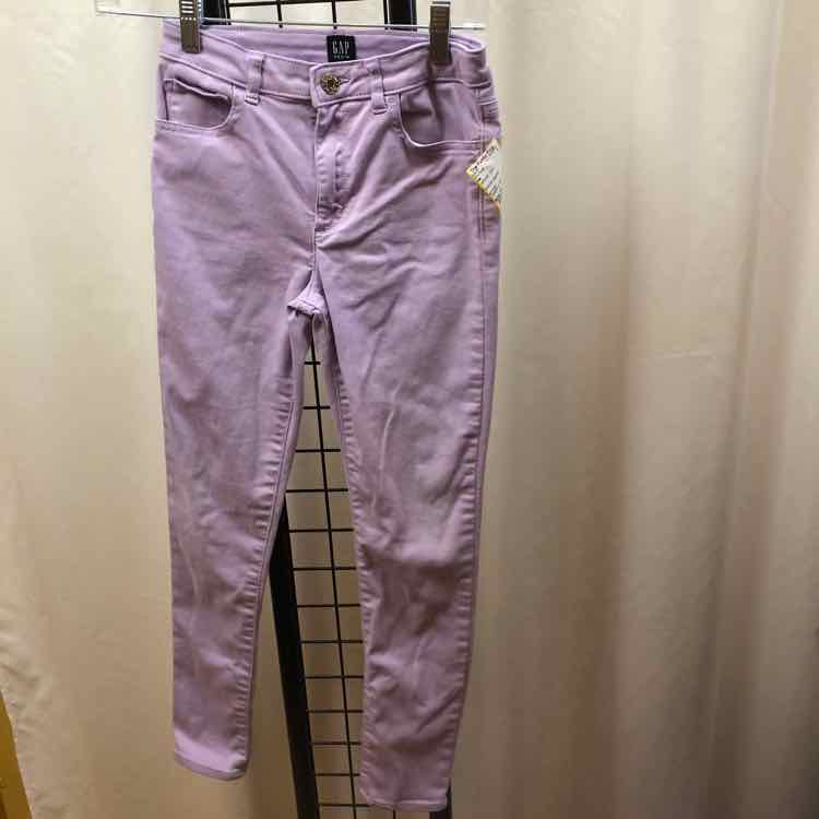 Gap Lavender Solid Child Size 12 Girl's Pants