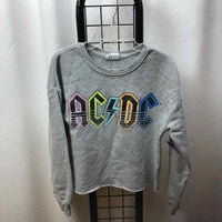 Gray Graphic Child Size 10/12 Girl's Sweatshirt