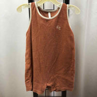 Rylee + Cru Brown Solid Child Size 18-24 m Boy's Romper