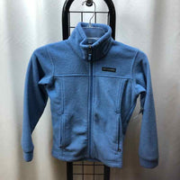 Columbia Blue Solid Child Size 8 Girl's Sweatshirt