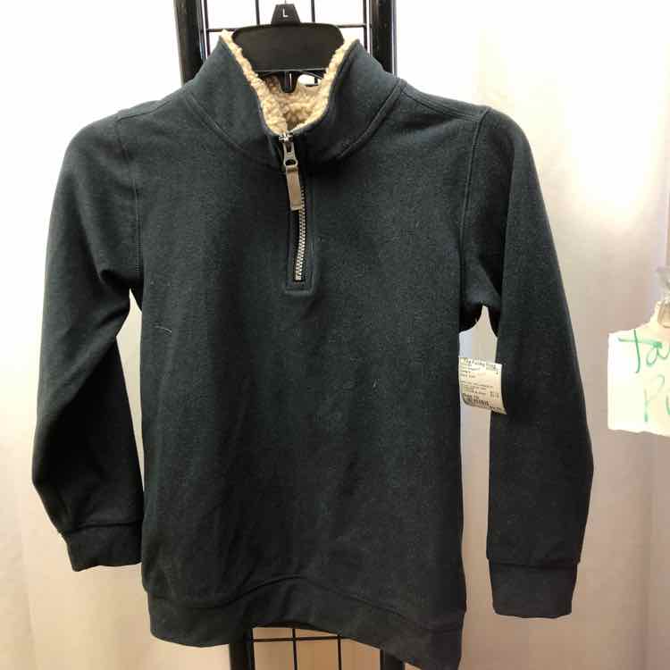 Carter's Black Solid Child Size 10 Boy's Sweatshirt