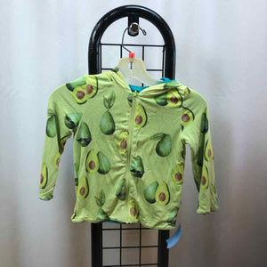 Posh Peanut Green Patterned Child Size 3 Boy's Sweatshirt