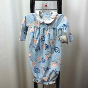 mudpie Baby Blue Floral Child Size 0-3 m Girl's Outfit