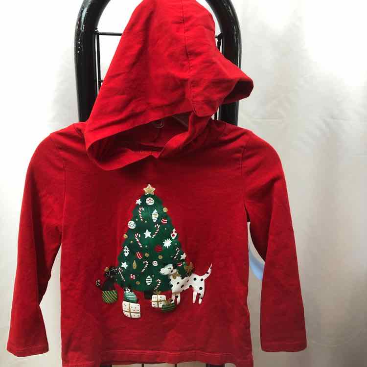 Carter's Red Christmas Child Size 3 Boy's Shirt