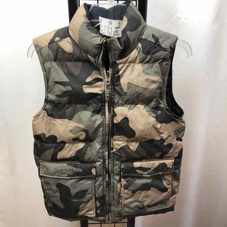 Gap Brown Camoflage Child Size 8 Boy's Vest