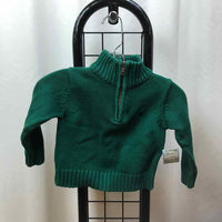 Polo-Ralph Lauren Green Solid Child Size 2 Boy's Sweater